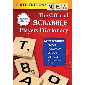 Merriam-Webster MW-4226 Official Scrabble Players Dictionry, 6Th Ed. Hardcover