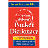 Merriam-Webster MW-5308 Merriam Websters Pocket Dictionary
