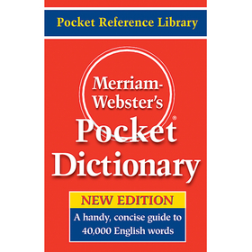 Merriam-Webster MW-5308 Merriam Websters Pocket Dictionary