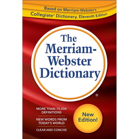 Merriam-Webster MW-6688 Webster Dictionary Trade Paperback, 2019 Copyright