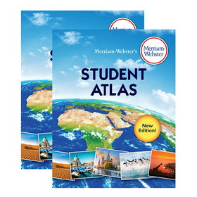 Merriam-Webster MW-7296-2 Merriam-Websters Student, Atlas (2 EA)