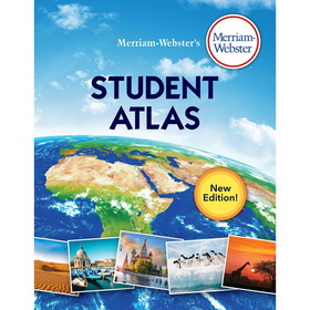 Merriam-Webster MW-7296 Merriam-Websters Student Atlas