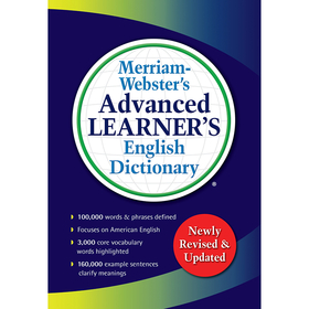 Merriam-Webster MW-7364 Advanced Learner English Dictionary
