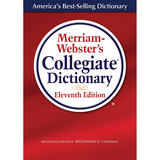 Merriam-Webster MW-8071 Merriam Websters Collegiate - Dictionary 11Th Ed Laminated