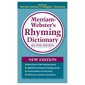 Merriam-Webster MW-8540 Merriam Webster Rhyming Dictionary Paperback