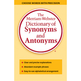 Merriam-Webster MW-9061 Merriam Websters Dictionary Of - Synonyms Antonyms Paperback