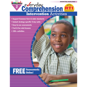 Newmark Learning NL-0410 Everyday Comprehension Gr 2 Intervention Activities