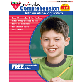 Newmark Learning NL-0412 Everyday Comprehension Gr 4 Intervention Activities