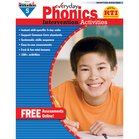 Newmark Learning NL-0419 Everyday Phonics Gr 5 Intervention Activities