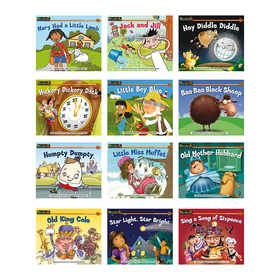 Newmark Learning NL-0440 Nursery Rhyme Tales Content Area - Leveled Readers English 12 Titles