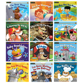 Newmark Learning NL-1066 Rising Readers Leveled Books Nursery Rhyme Songs & Stories 12