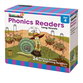 Newmark Learning NL-5920 Phonics Boxed Readers Set 4, Long Vowels