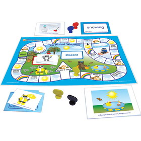 NewPath Learning NP-240024 Learning Center Game Weather & Sky, Science Readiness
