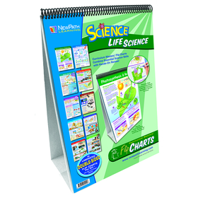 New Path Learning NP-346007 Middle School Life Science Flip Chart Set