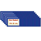 North Star Teacher Resources NST2402-6 Incentive Punch Cards Star, Student 36 Per Pk (6 PK)