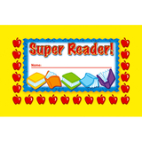 North Star Teacher Resource NST2403 Incentive Punch Cards Super Reader 36/Pk