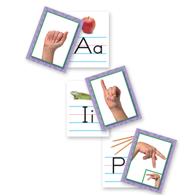 North Star Teacher Resource NST9082 Resource Bundles American Sign Language Alphabet Cards