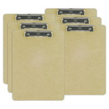 Officemate OIC83219-6 Recycl Wood Clipboard Letter (6 EA)