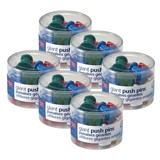 Officemate OIC92902-6 Officemate Giant Push Pins, 12 Per Tub (6 PK)