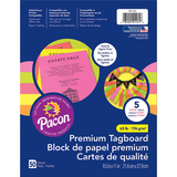 Pacon PAC101161 Brights Premium Tagboard Assortment
