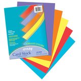 Pacon PAC101167 Array Card Stock Vibrant 100 Sht Assortment 5 Colors