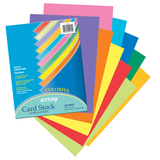 Pacon PAC101169 Array Card Stock Assorted 100 Sht 10 Colors