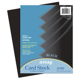 Pacon PAC101187 Array Card Stock Black 100 Sheets