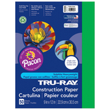 Pacon PAC103006 Tru Ray 9 X 12 Forest Green 50 Sht Construction Paper