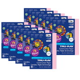 Tru-Ray PAC103012-10 Tru Ray 9X12 Pink, Construction Paper 50Sht Per Pk (10 PK)