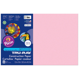 Pacon PAC103044 Tru Ray 12 X 18 Pink 50 Sht Construction Paper