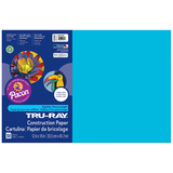 Pacon PAC103401 Tru Ray Atomic Blue 12X18 Fade - Resistant Construction Paper