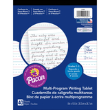 Pacon PAC2482 Writing Paper 40 Sht 8X10.5 1/2 In Short Rule