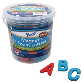 Pacon PAC27560 Foam Magnetic Letters 2 Uppercase