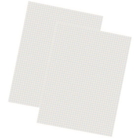 Pacon PAC2862-2 Grid Ruled Drwng Paper Wht, 500 Shts (2 PK)