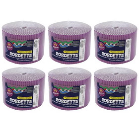 Bordette PAC37336-6 Bordette 2.25X50Ft Violet (6 RL)
