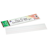 Pacon PAC5187 Dry Erase Sentence Strips White 3 X 12