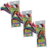 Trait-tex PAC52600-3 Art Yarn 10 Bright Colors, 50Ft Per Pk (3 EA)
