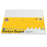 Pacon PAC5417 Peacock Poster Board Packs White