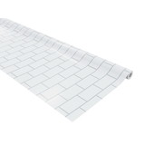 Fadeless PAC57505 Fadeless Roll 48Inx50Ft Subway Tile, White