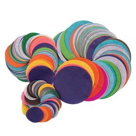 Spectra PAC58530 Art Tissue Circles Assrtmnt 2250Pcs, 25 Asst Colors