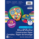Pacon PAC6503 Construction Paper Assorted 9X12