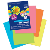 Pacon PAC6596 Tru Ray Hot Asst 9X12 Fade - Resistant Construction Paper