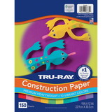 Tru-Ray PAC6685 Construct Paper Vibrant Assortment, Tru-Ray 9In X 12In