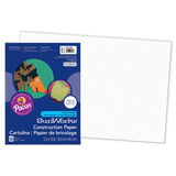 Pacon PAC8707 Sunworks 12X18 Bright White 50Ct Construction Paper