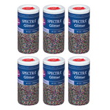 Spectra PAC91690-6 Spectra Glitter 4Oz Multi, Sparkling Crystals (6 EA)