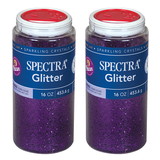 Spectra PAC91730-2 Glitter 1Lb Purple (2 EA)