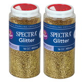 Spectra PAC91780-2 Glitter 1Lb Gold (2 EA)