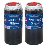 Spectra PAC91880-2 Glitter 16Oz Black (2 EA)