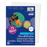 Pacon PAC9203 Sunworks 9X12 White 50Ct Construction Paper