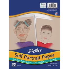 UCreate PAC9519 Self Portrait Paper 9X12 100 Sheets